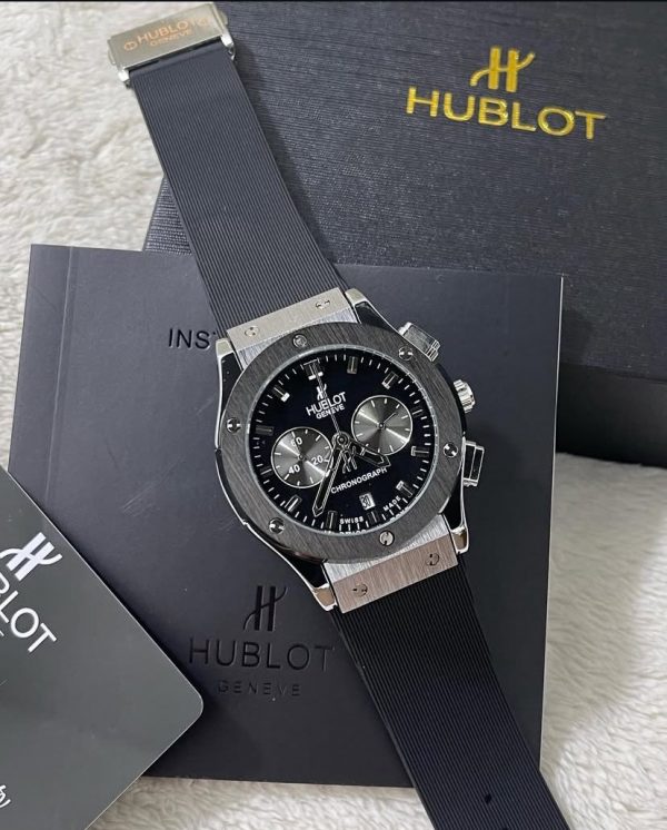 Hublot Geneve Classic Fusion Elegant Chronograph – Refined Luxury with Swiss Precision - Image 2